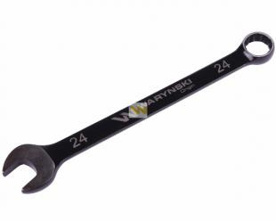 Klucz płasko-oczkowy 24 mm. CrV standard ASME B107-2010 Waryński Klucz płasko-oczkowy 24 mm. CrV standard ASME B107-2010 Waryński