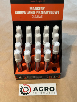 Marker biały 2,5 mm