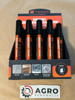 Marker czarny 2-5 mm