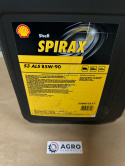 Olej do przedniego mostu Shell Spirax S3 ALS 85W90 20 l