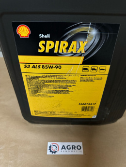 Olej do przedniego mostu Shell Spirax S3 ALS 85W90 20 l