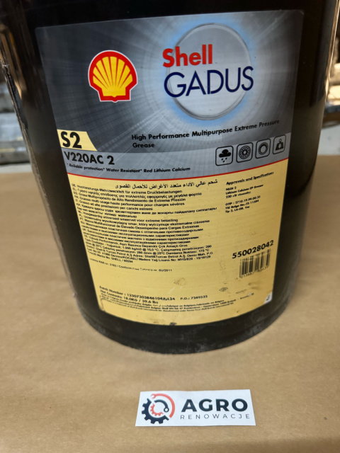 Smar Shell Gadus S2 18 kg Smar Shell Gadus S2 18 kg